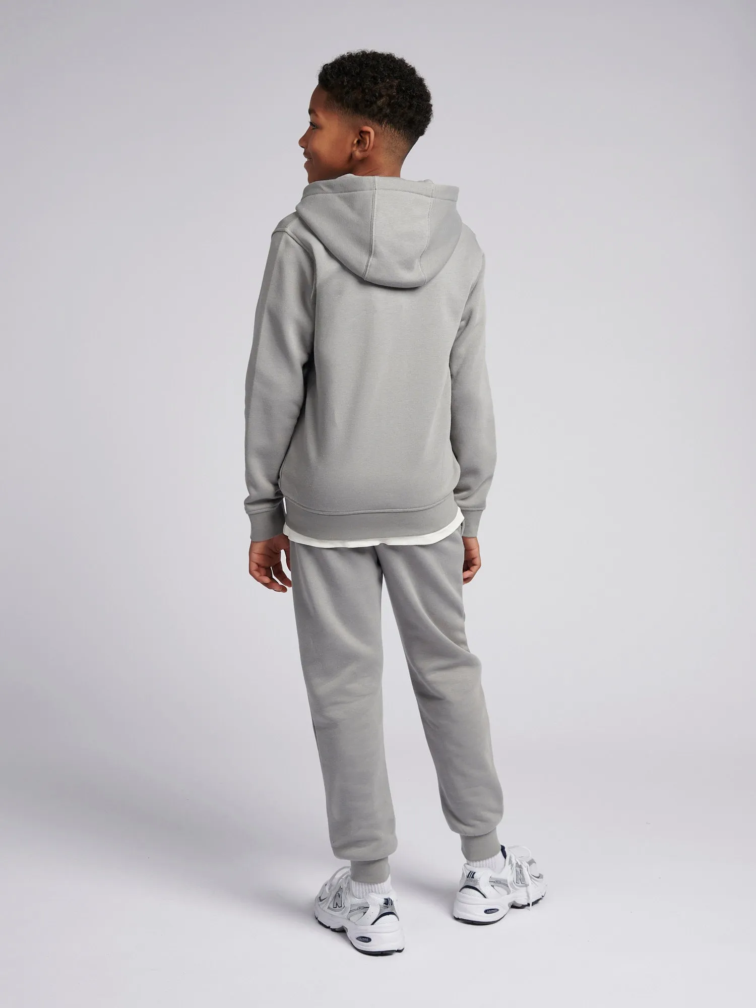 12CM DHM Zip Thru Hoodie and BB Jog Set Sharkskin
