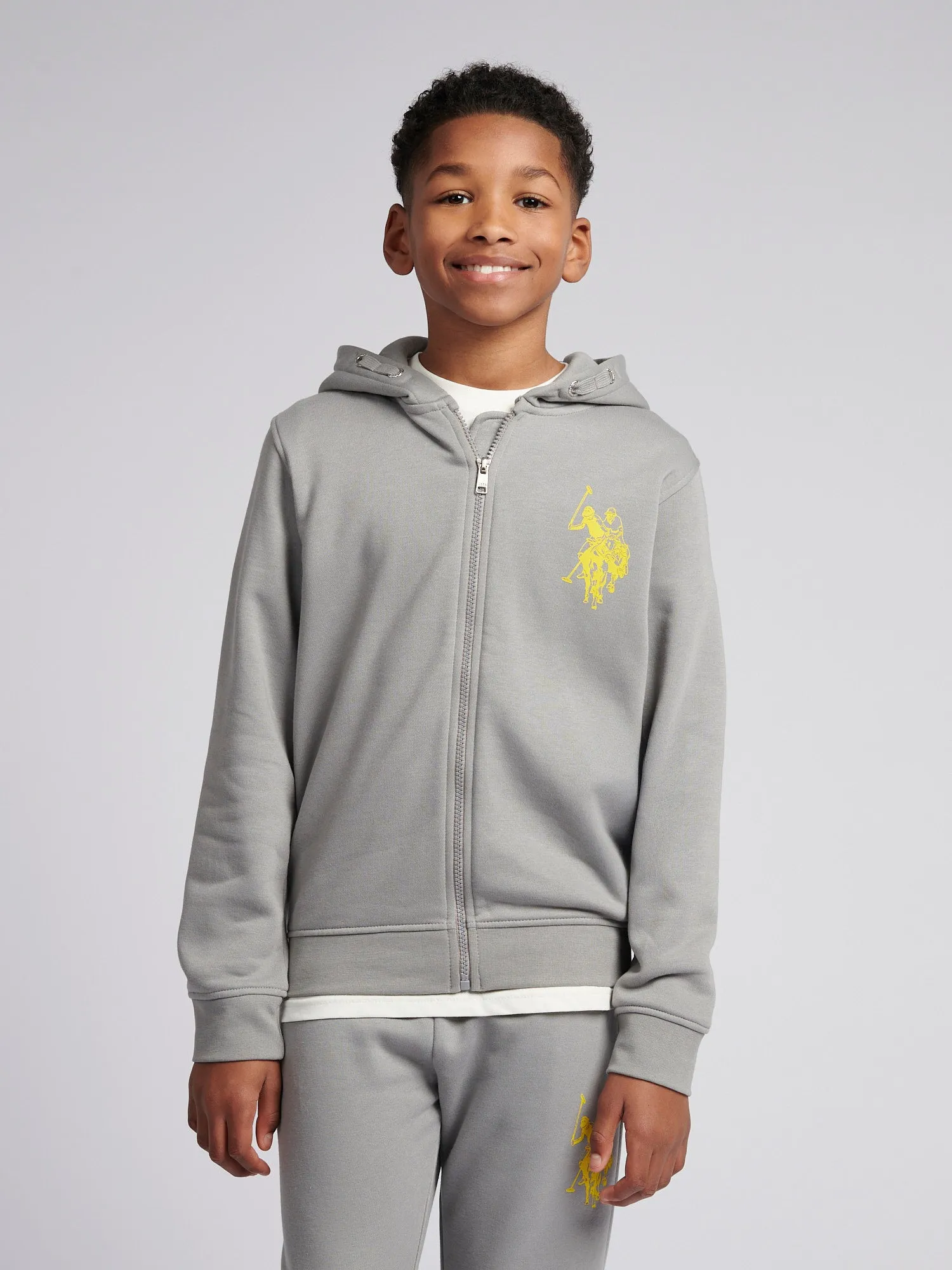 12CM DHM Zip Thru Hoodie and BB Jog Set Sharkskin