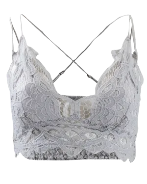 Adella Bralette in Stone