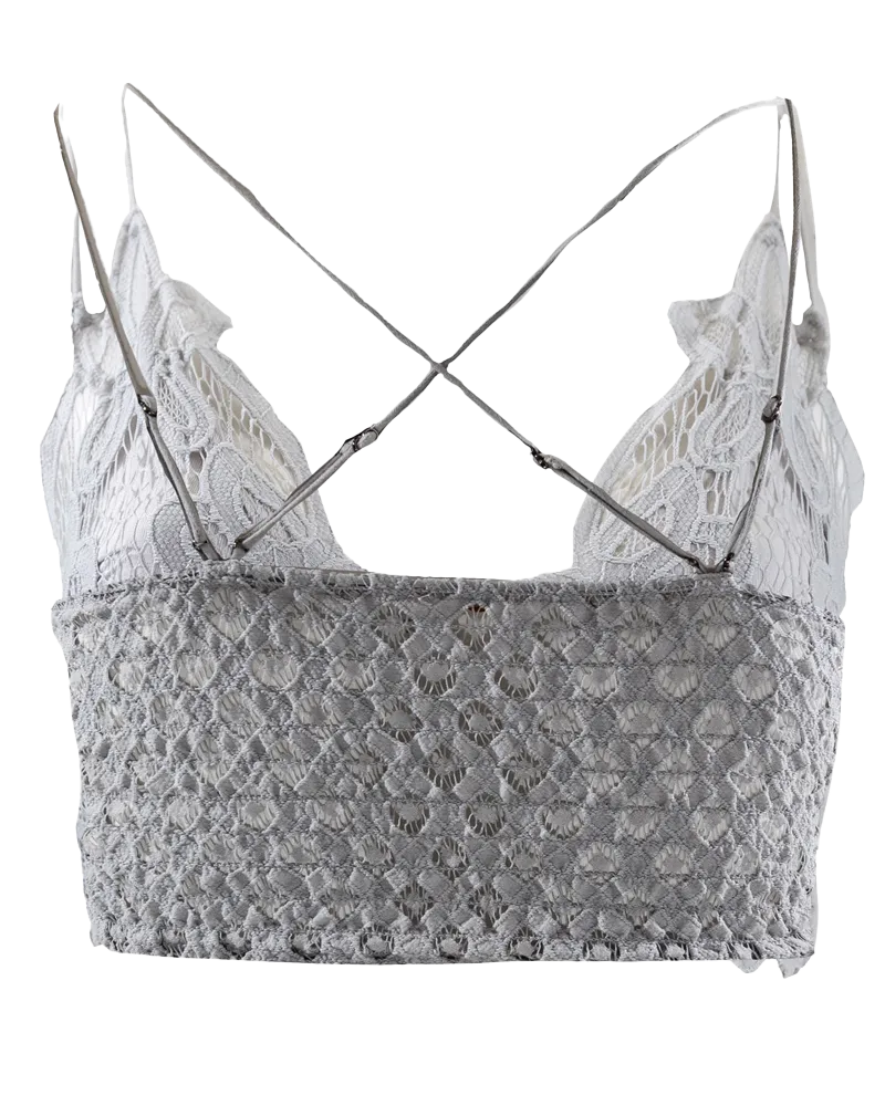 Adella Bralette in Stone