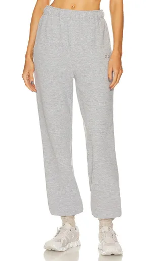 alo Accolade Sweatpant in Light Grey