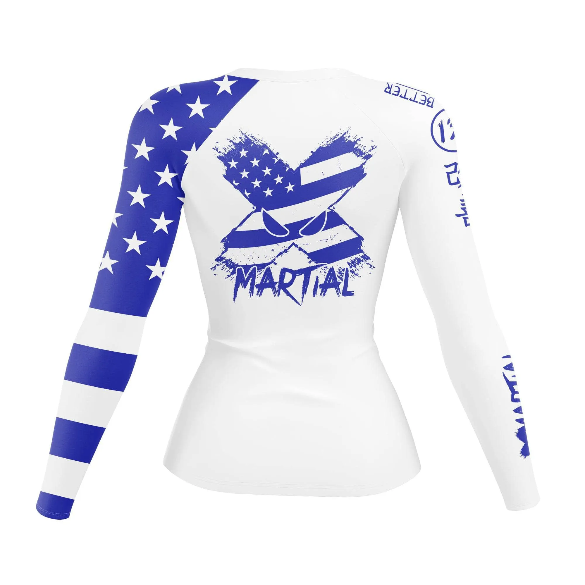 American Fighter Women's Rank BJJ Rash Guard