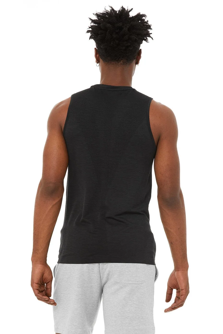 Amplify Seamless Muscle Tank - Black