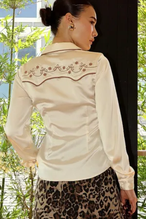 bandera blouse - cream