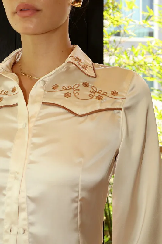 bandera blouse - cream