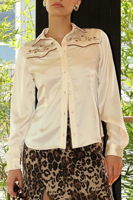 bandera blouse - cream