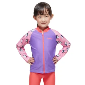 Barrel Kids Ball Zip-Up Rashguard-PENGUIN