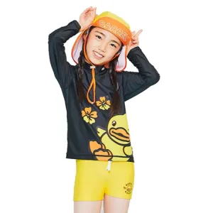 Barrel Kids B.Duck Face Rashguard-BLACK