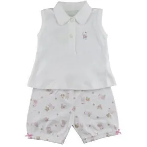 Bear and Strawberry Polo and Shorts