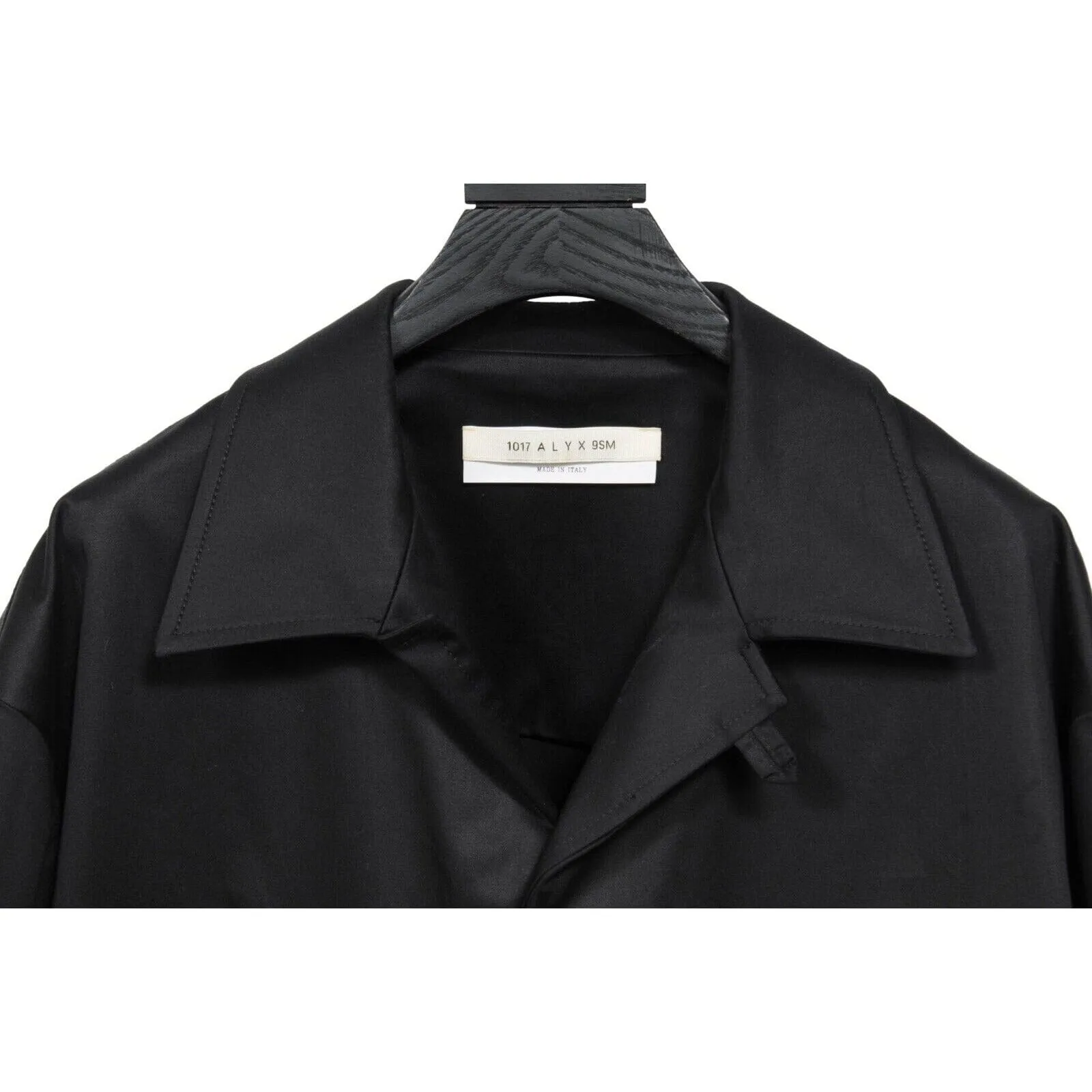 Black Utility Pocket Vacation Shirt