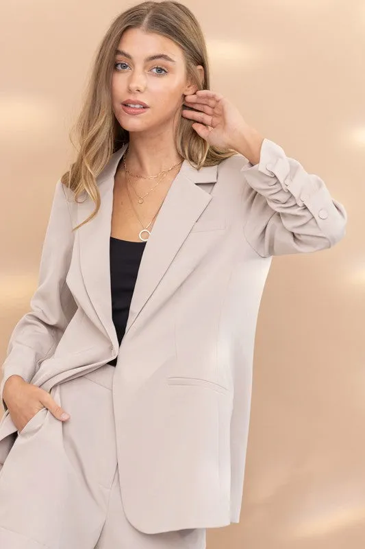 Blazer & Short Set - "Blue B"