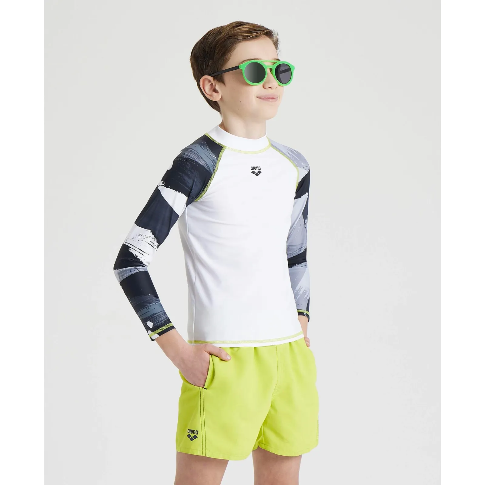 BOY'S LONG SLEEVES RASH GUARD