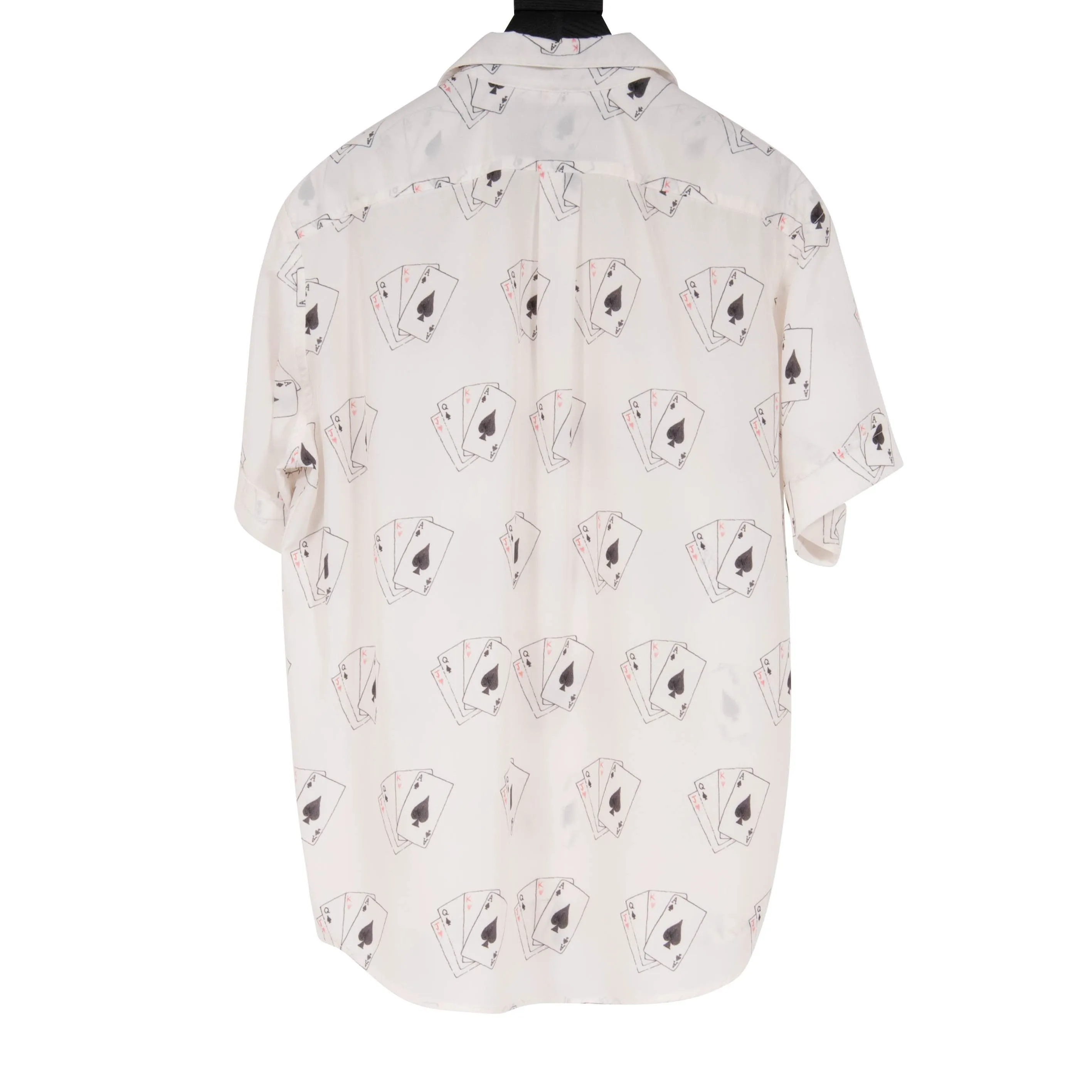 Cards Print Bowling Shirt
