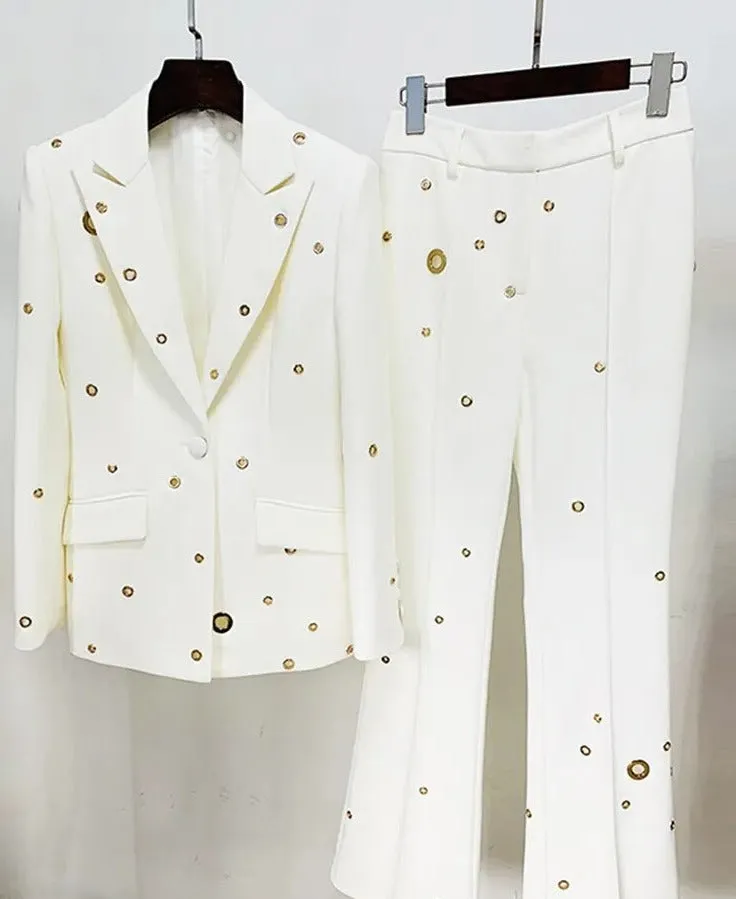 Cassandra Blazer Pants Set