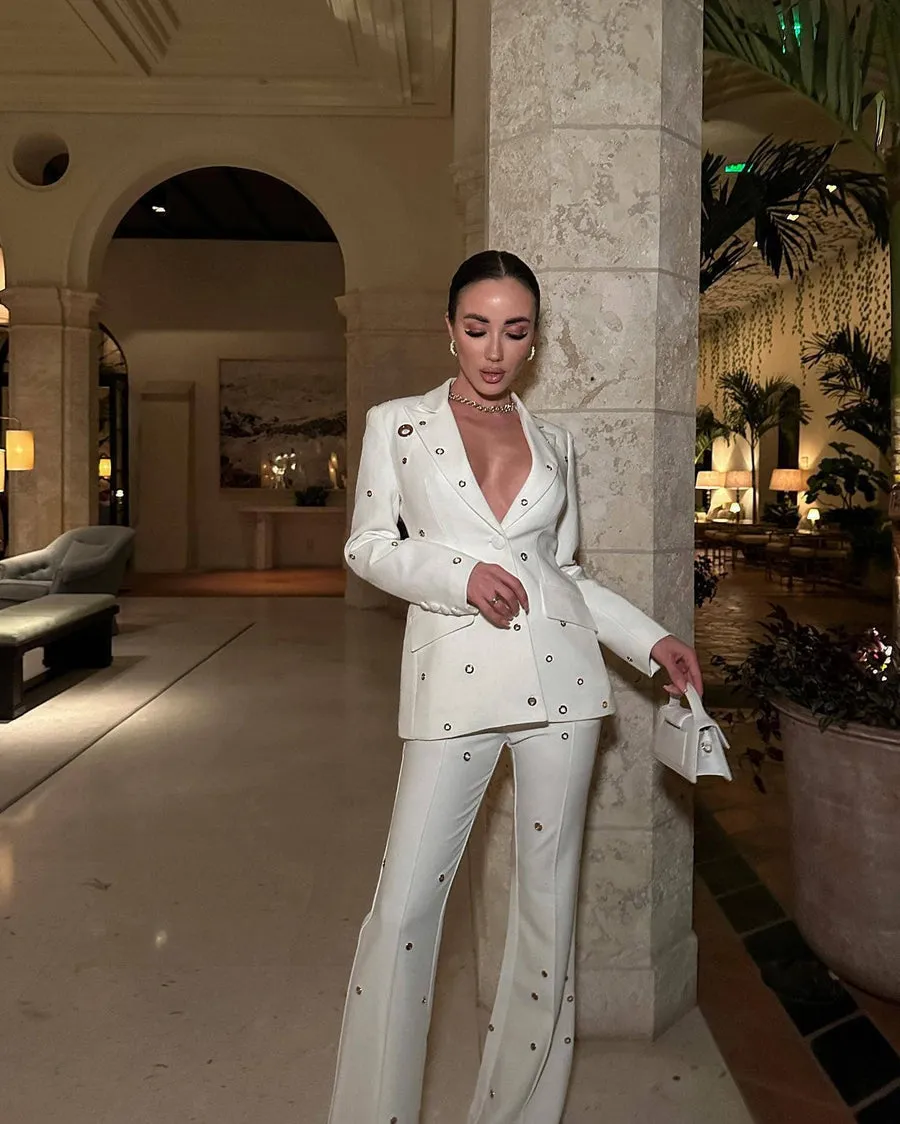 Cassandra Blazer Pants Set