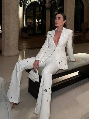 Cassandra Blazer Pants Set