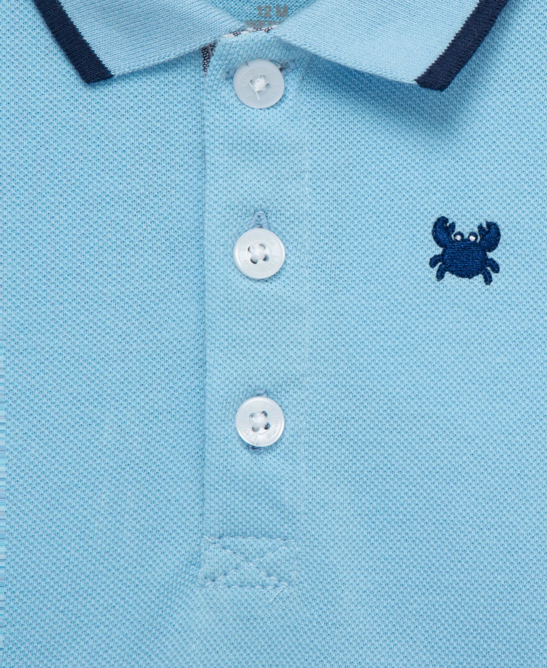 Crab Polo Short Set (12M-24M)