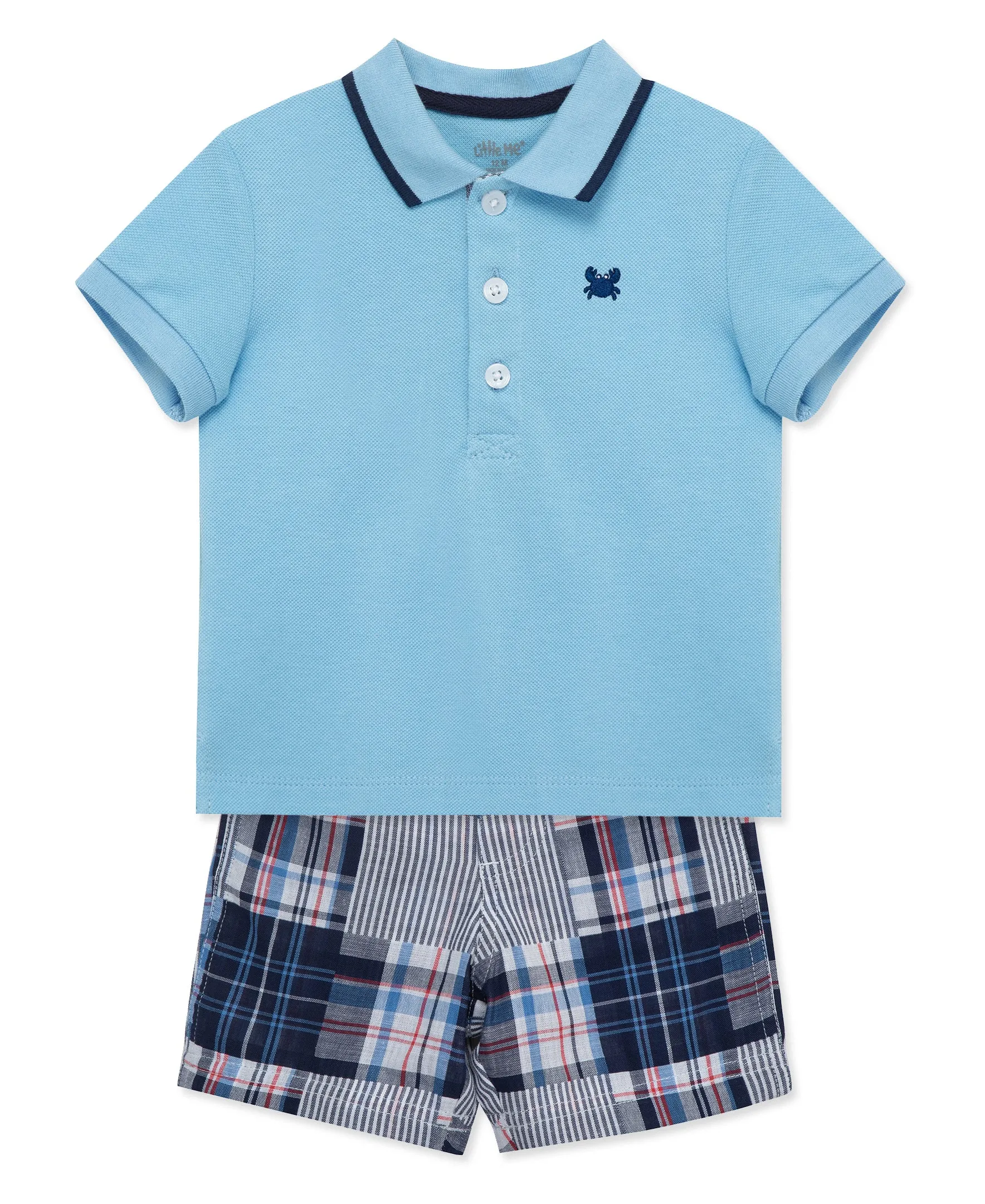 Crab Polo Short Set (12M-24M)