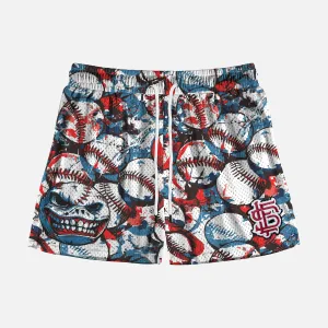 Crazy Baseball Shorts - 5"