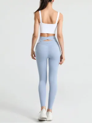 Cross High Waist Tummy Control Yoga Pants