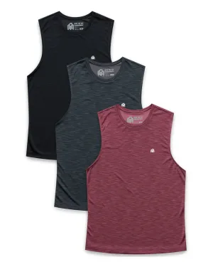 Custom 3 Pack Performance Muscle Tank - Branded
