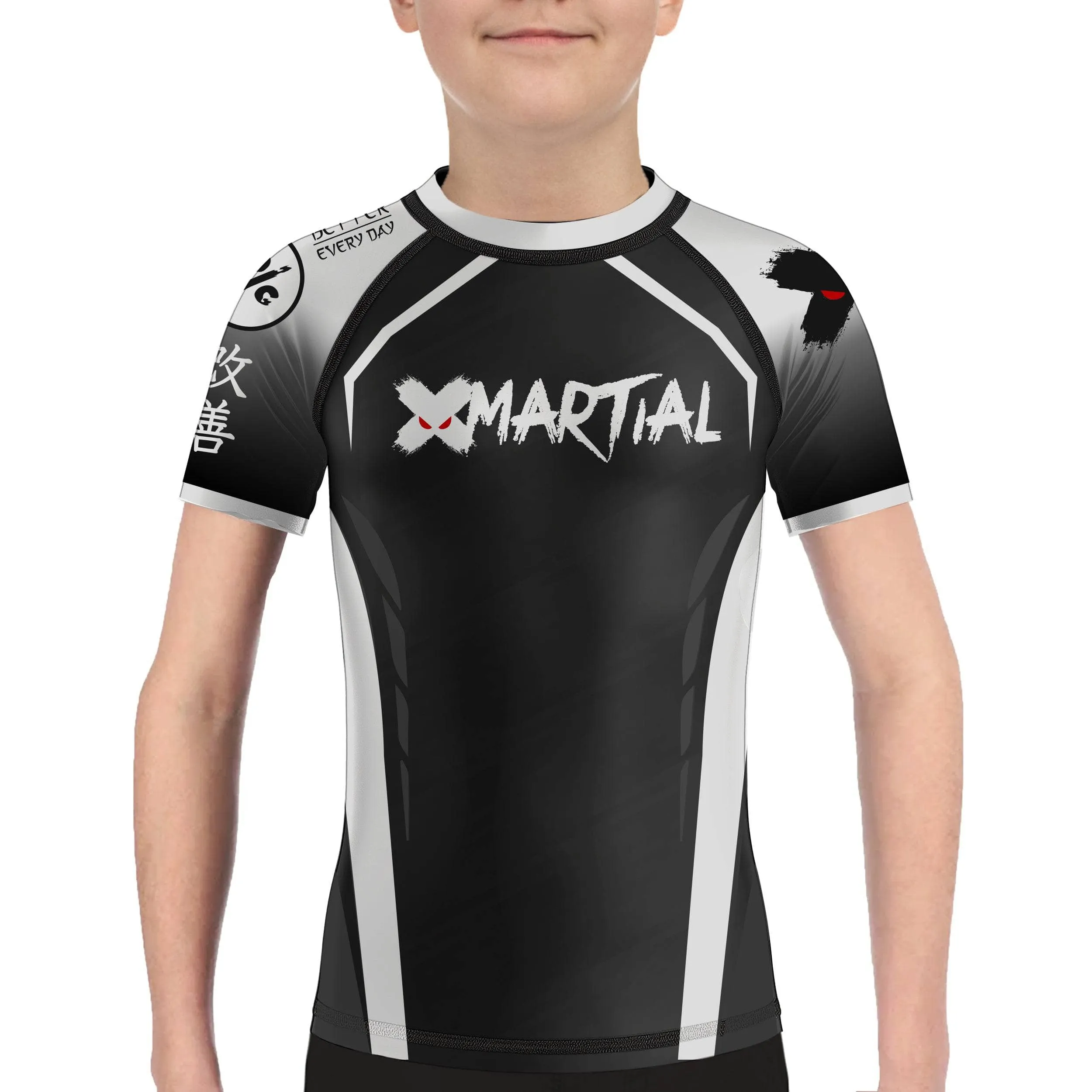 Cyborg Kids Rank BJJ Rash Guard
