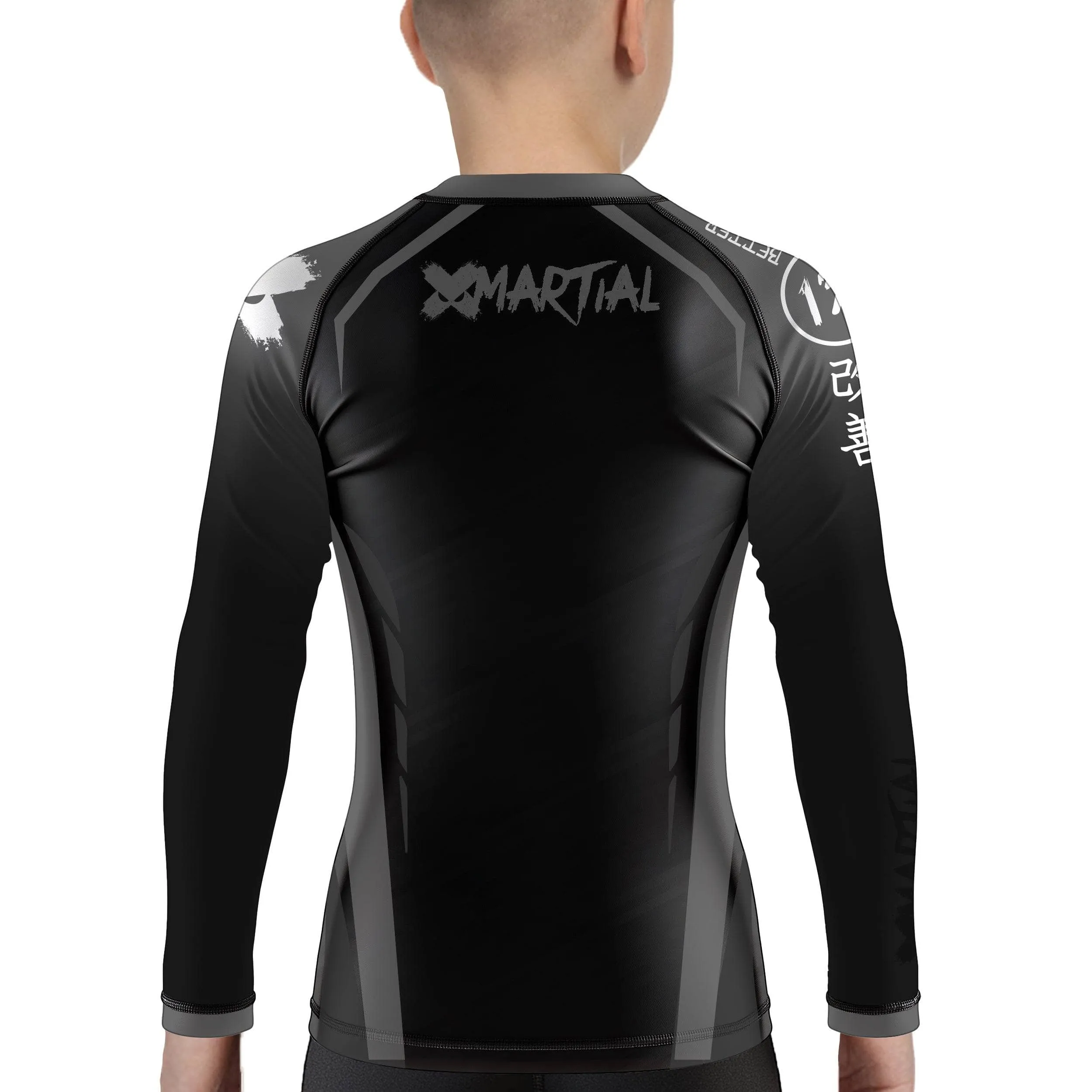 Cyborg Kids Rank BJJ Rash Guard