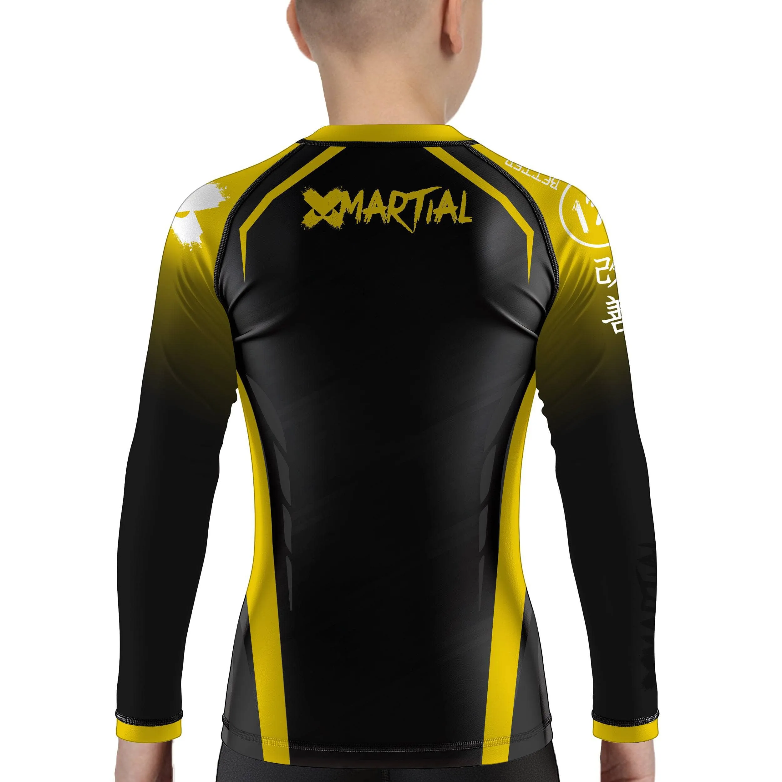 Cyborg Kids Rank BJJ Rash Guard