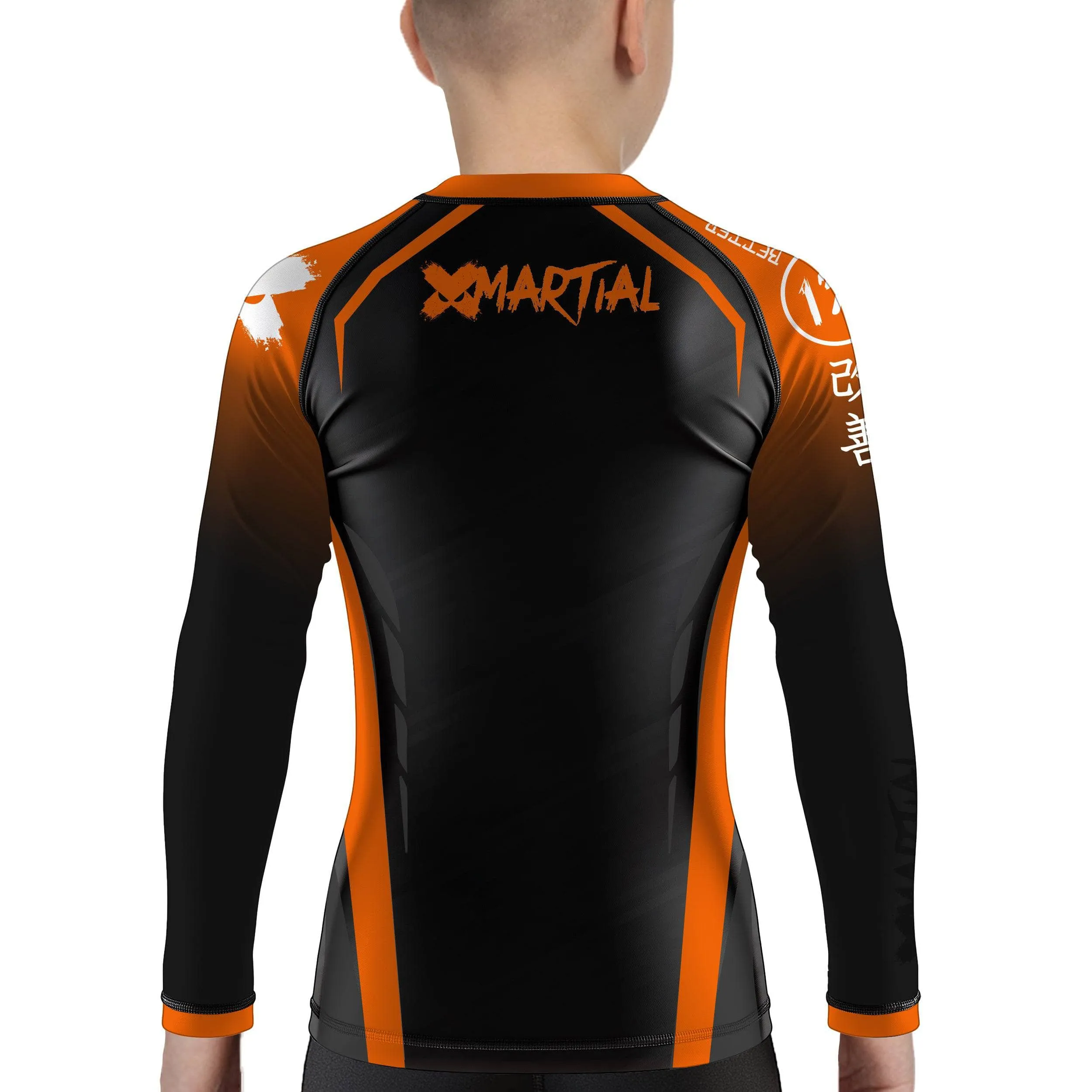 Cyborg Kids Rank BJJ Rash Guard