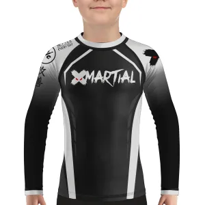 Cyborg Kids Rank BJJ Rash Guard