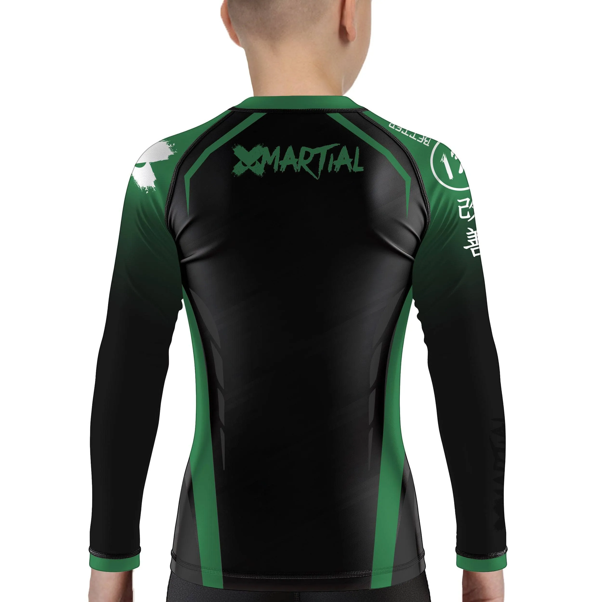 Cyborg Kids Rank BJJ Rash Guard