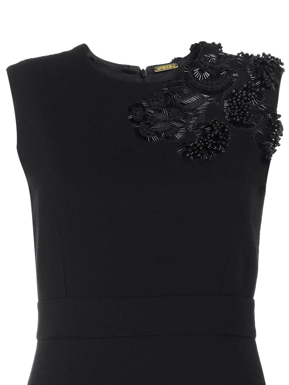 Embroidered Midi Dress