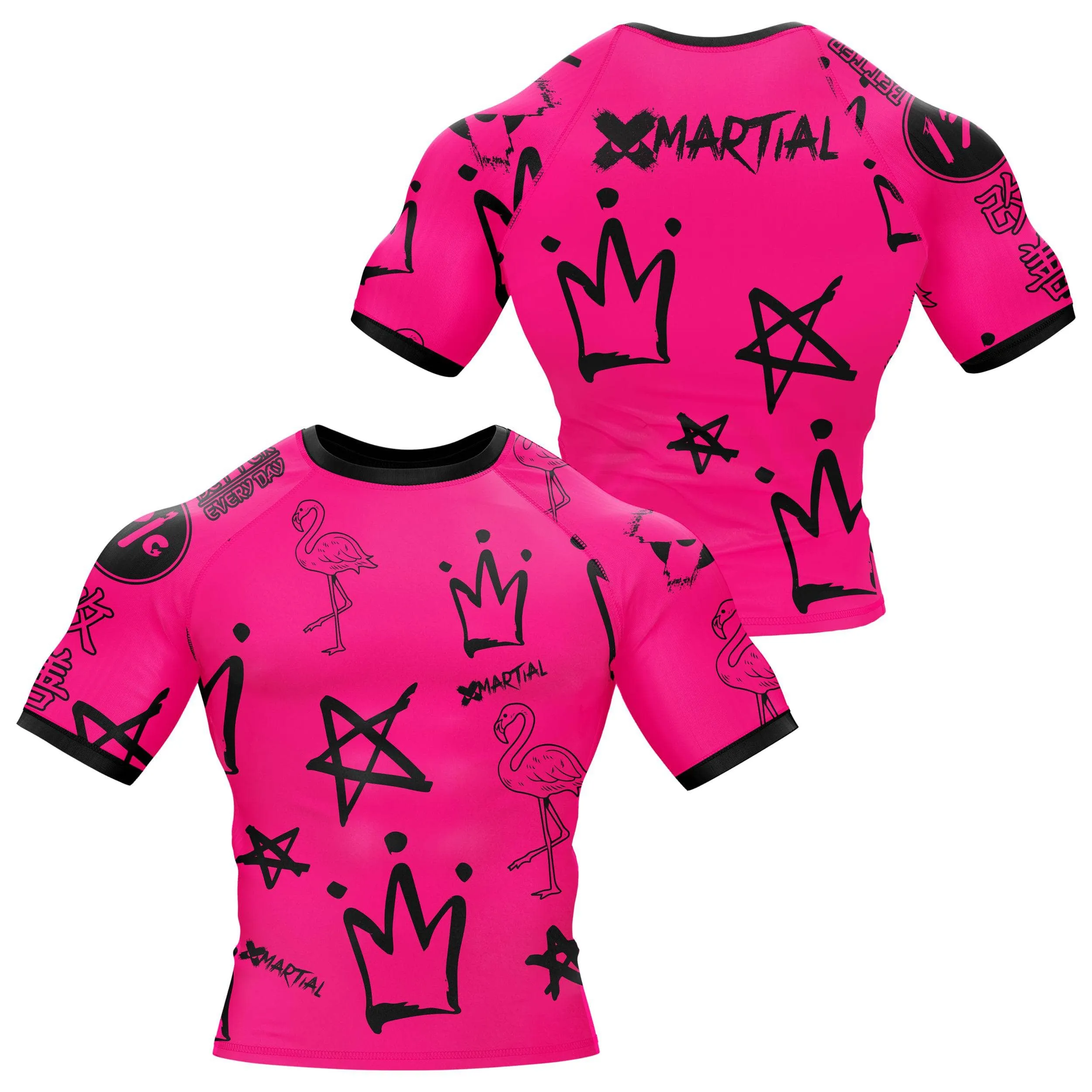 Flamazing BJJ Rash Guard