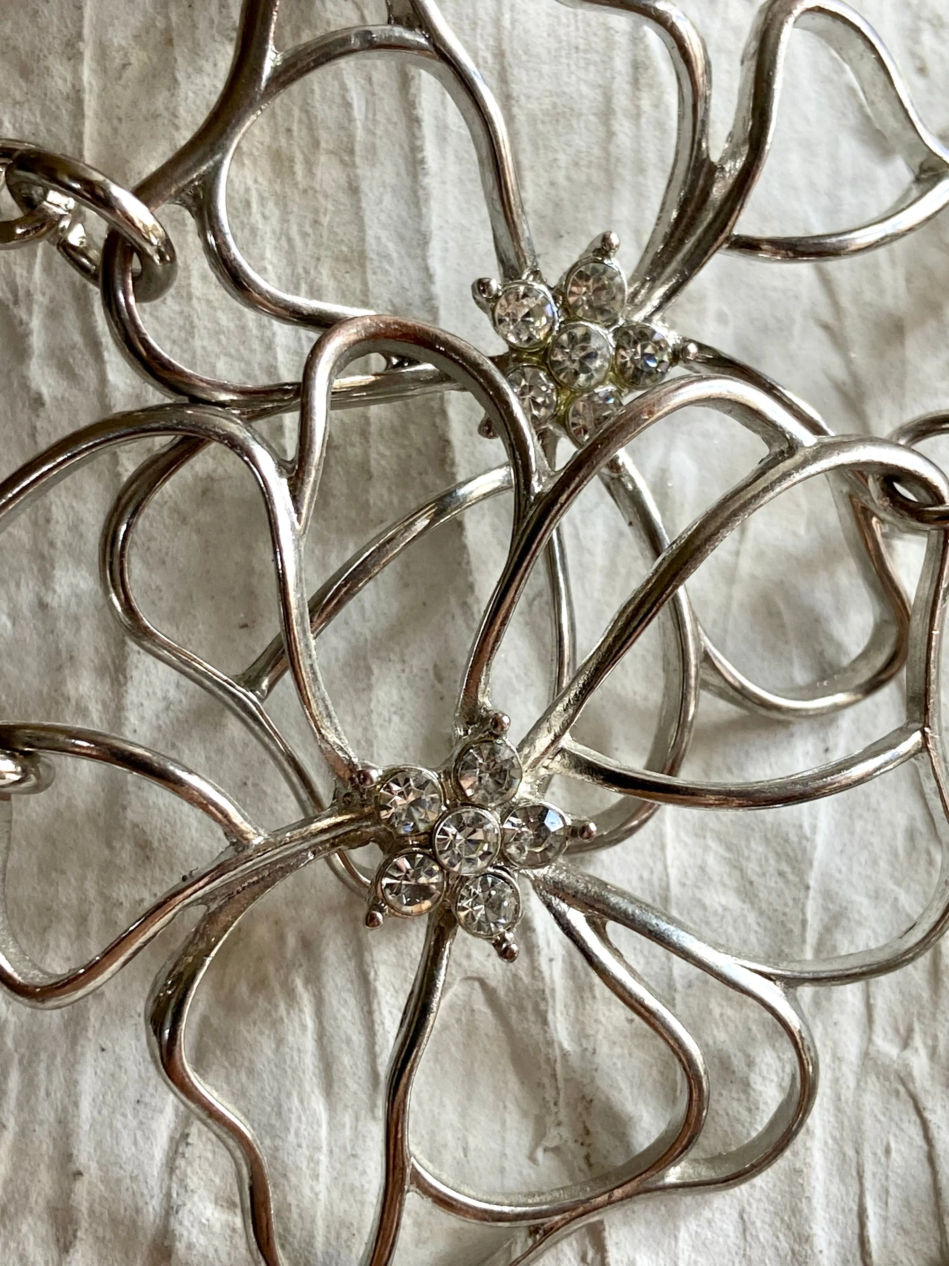 Flowers chain belt