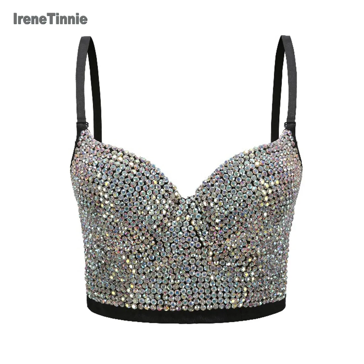 Hand-made Diamond Bralette Bustier