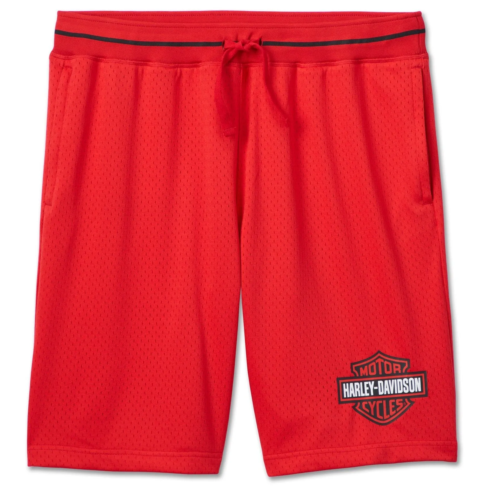 Harley-Davidson Men's Boiling Point Mesh Elastic Waistband Shorts