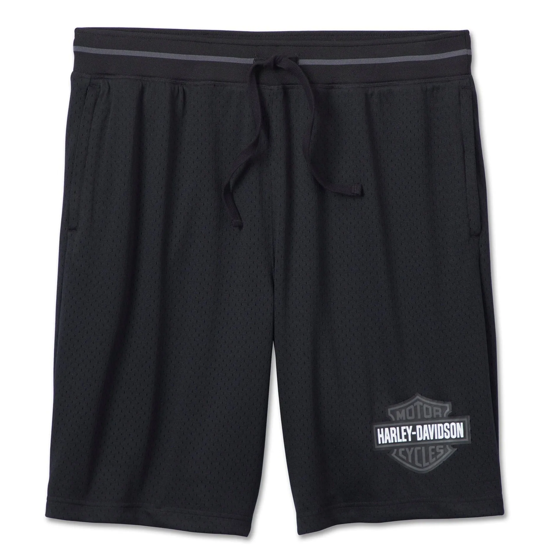 Harley-Davidson Men's Boiling Point Mesh Elastic Waistband Shorts