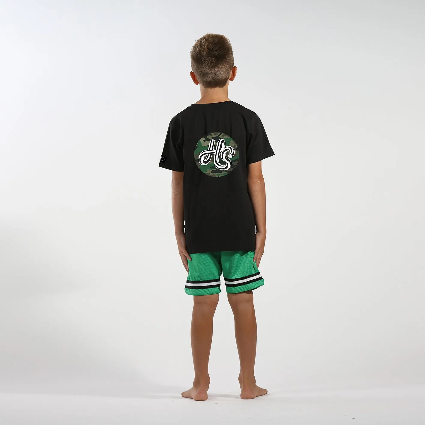 Hello Stranger Varsity Short - Green