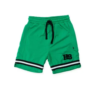 Hello Stranger Varsity Short - Green