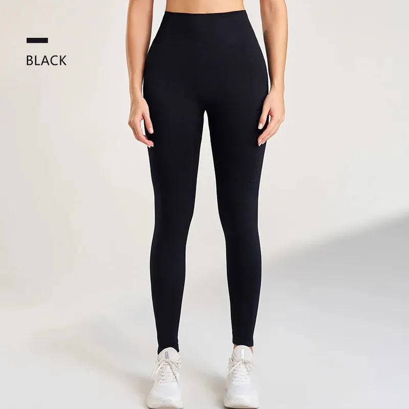 High Waist Slimming Yoga Leggings Fast Dry for Women Fitness
