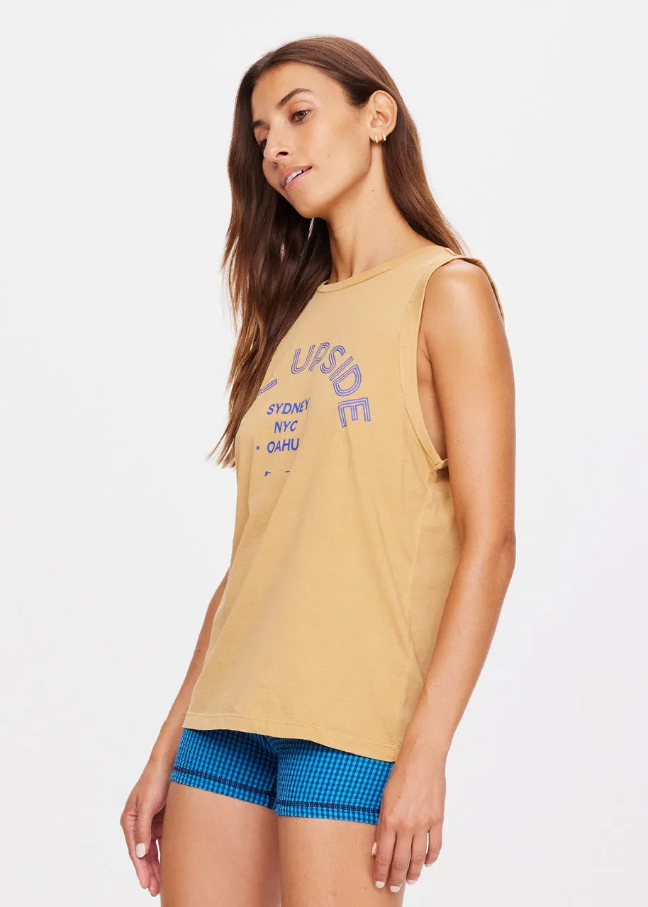 Jetset Jeet Tank Natural