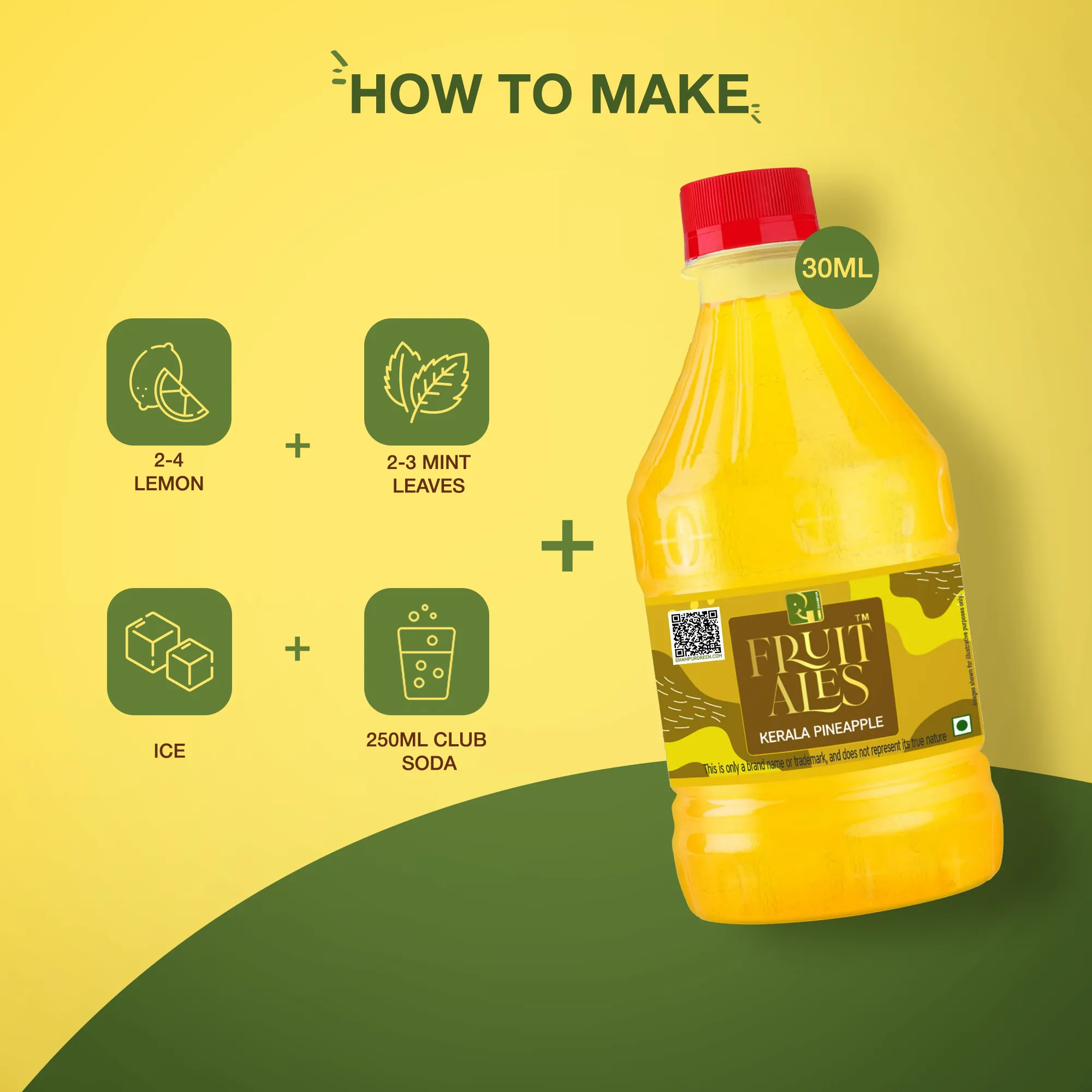 Kerala Pineapple Syrup 300ml