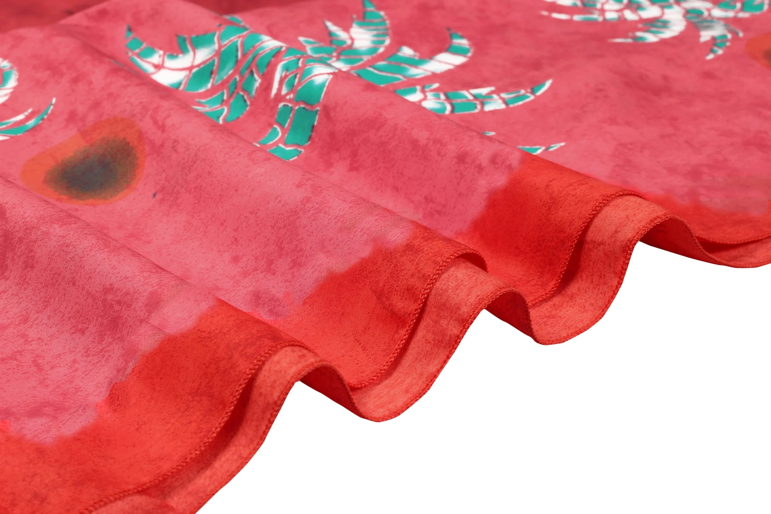 LA LEELA Men's Boho Sarong Swimwear Cover Ups Beachwear Wrap 78"X42" Red Z254 911617