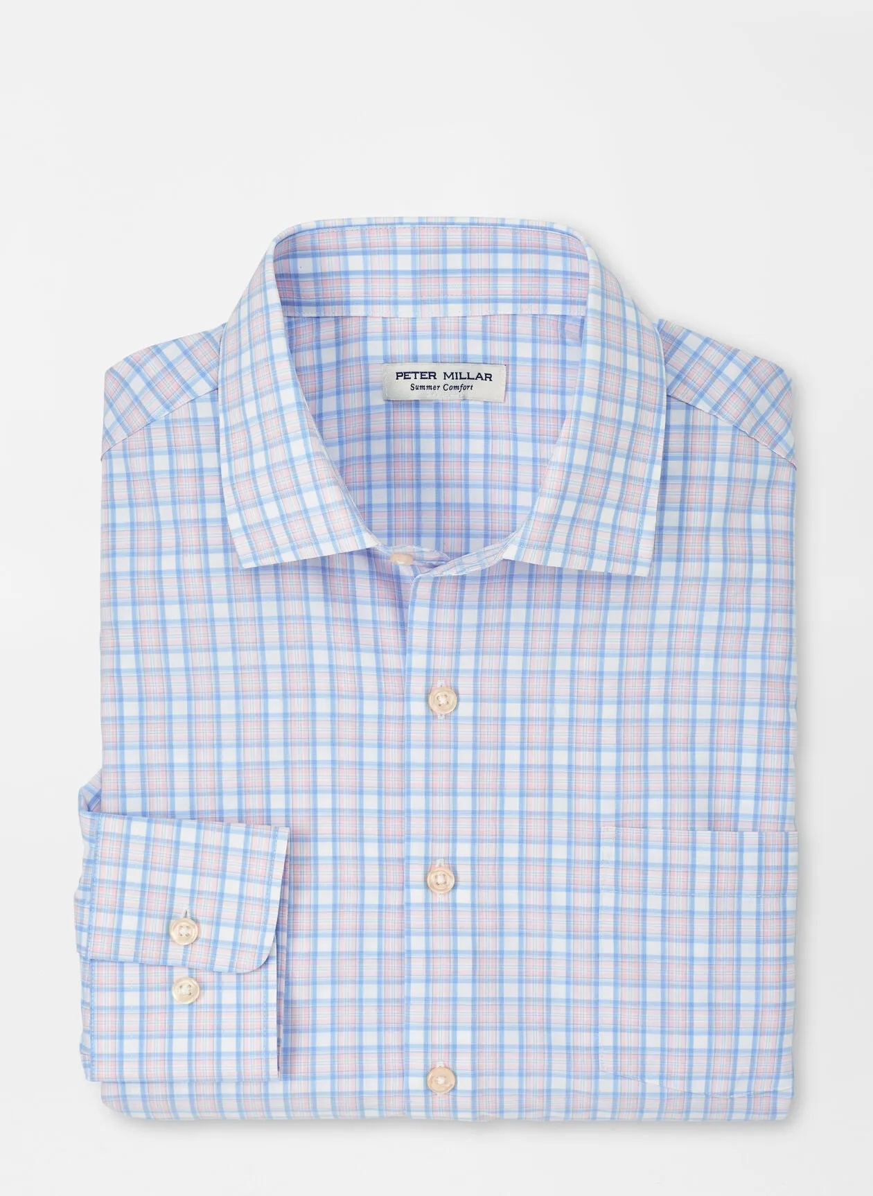 Lee Performance Poplin Sport Shirt- Palmer Pink