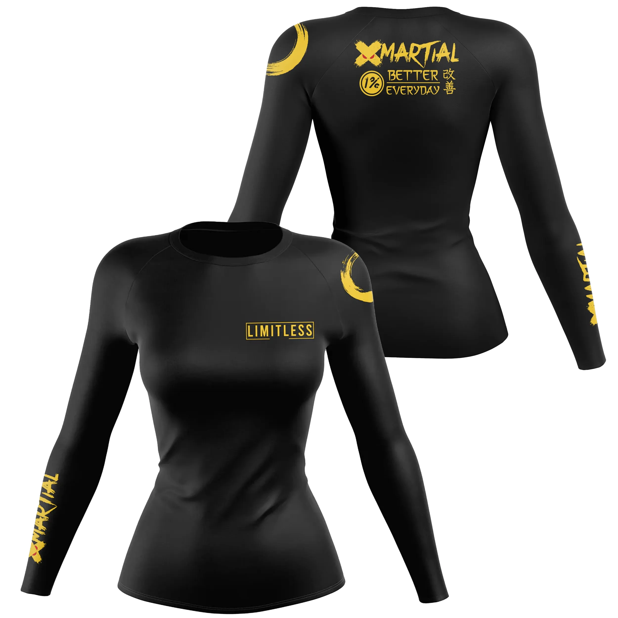 Limitless Women’s BJJ Rash Guard