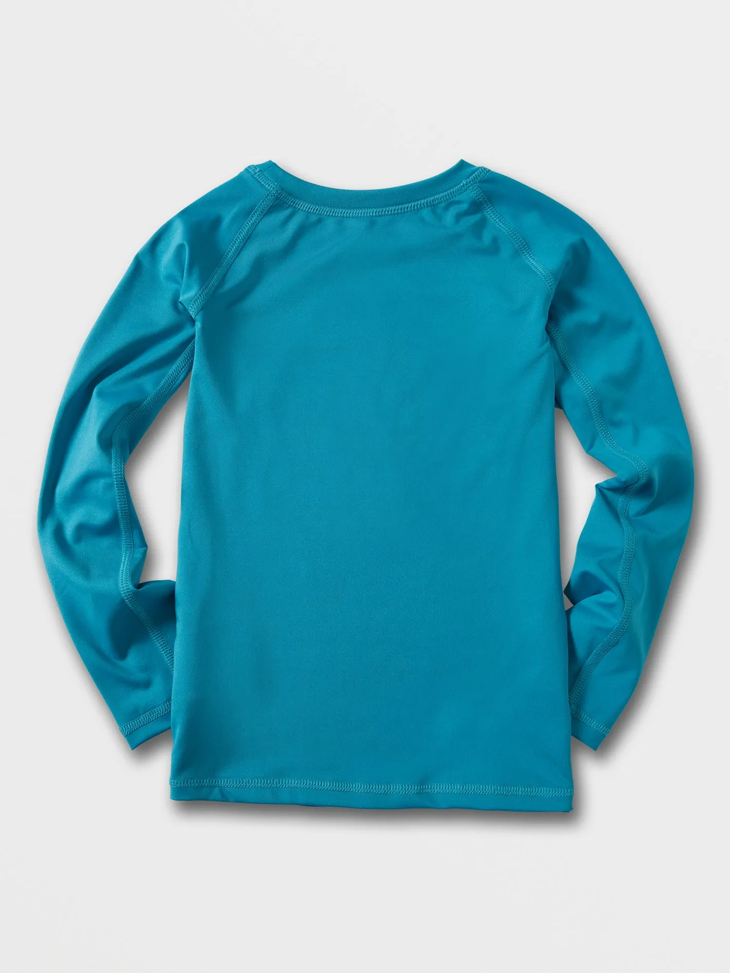 Little Boys Lido Solid Long Sleeve Rashguard - Barrier Reef