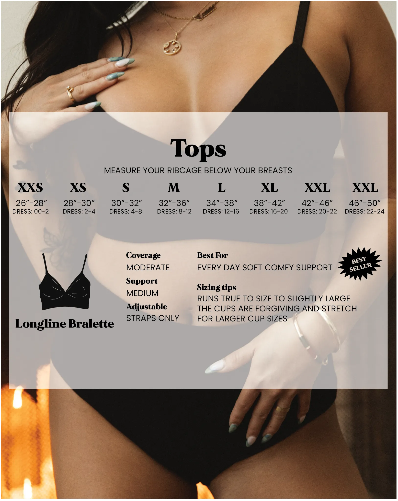Longline Bralette - Leopard