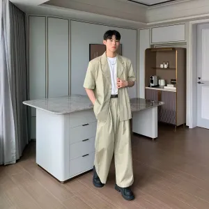 Loose Fit Blazer & Dress Pants