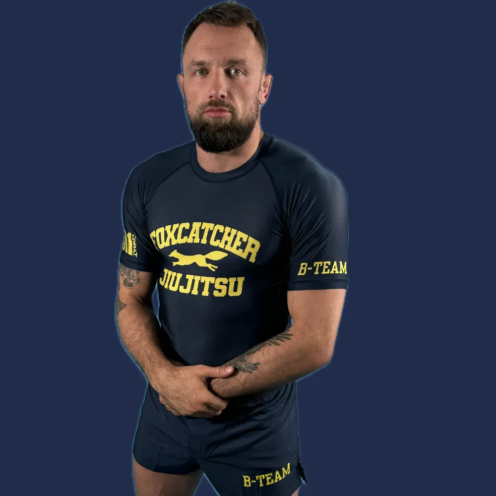 MA1 B-Team Foxcatcher Jiujitsu Short Sleeve Rashguard