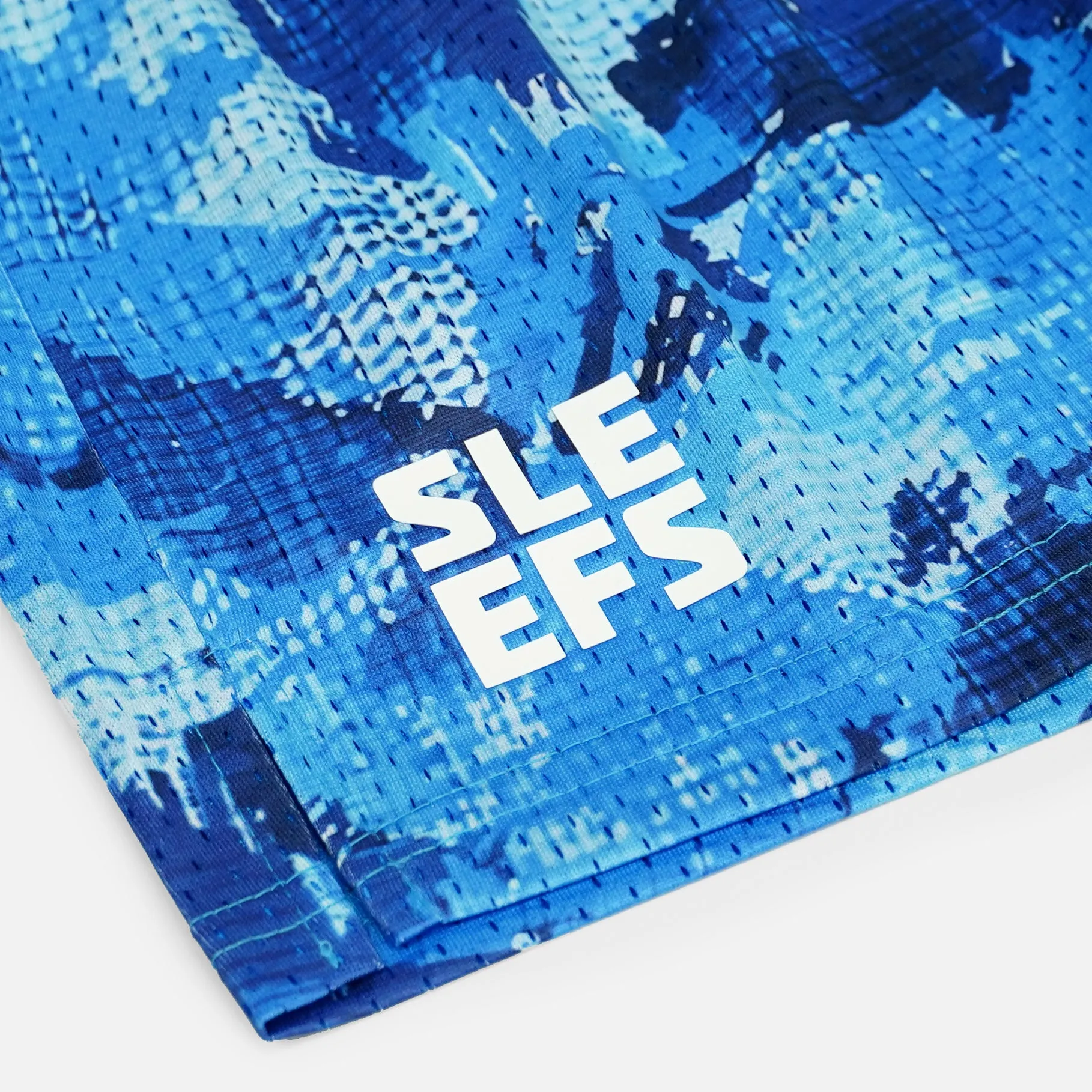 Marine Blue Camo Shorts - 5"